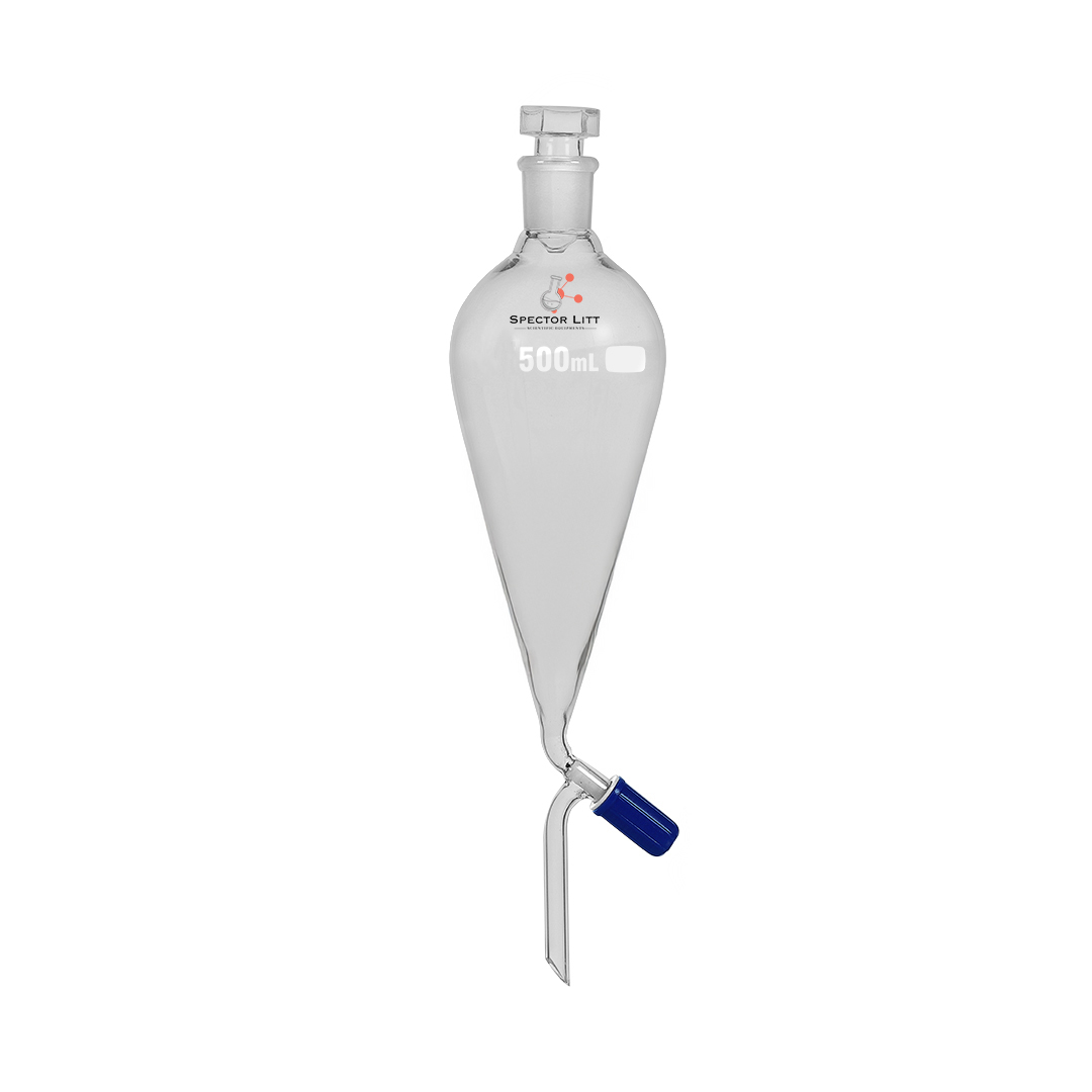 Separating Funnel Pear Shape with Boroflo Stopcock